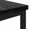 vidaXL Couchtisch Schwarze Eiche 100 x 51 x 45 cm Holzwerkstoff