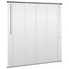 vidaXL Venetianer Jalousie Verstellbar Silber Grau 150 x 140 cm PVC