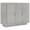 vidaXL Sideboard Betongrau 92x35x75 cm Holzwerkstoff