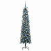 vidaXL K&uuml;nstlicher Weihnachtsbaum mit 300 LEDs mit St&auml;nder Gr&uuml;n 180 cm