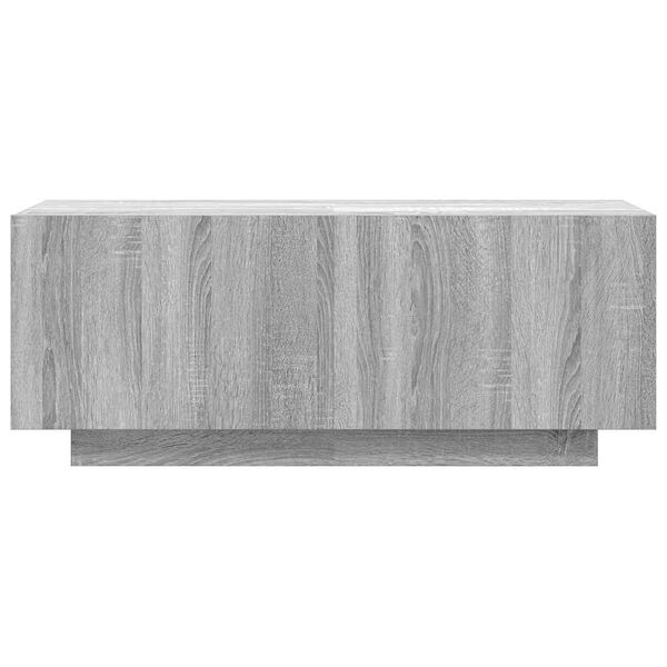 vidaXL TV-Schrank Grau Sonoma 100x35x40 cm Holzwerkstoff