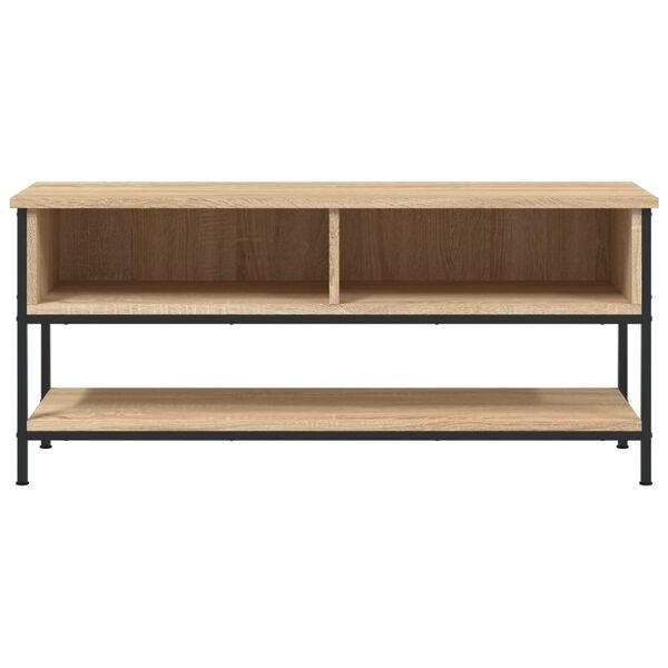 vidaXL TV-Schrank Sonoma-Eiche 100 x 35 x 45 cm Holzwerkstoff