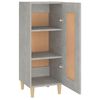 vidaXL Sideboard Betongrau 34,5x34x90 cm Holzwerkstoff