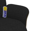 vidaXL Massage Relaxsessel Schwarz 79 x 87 x 104.5 cm Stoff