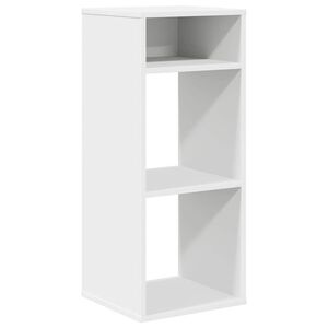 vidaXL B&uuml;cherregal Wei&szlig; 34x31x80 cm Holzwerkstoff
