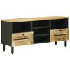 vidaXL Stauraumschr&auml;nke Natur 100 x 33 x 46 cm Massivholz Mango