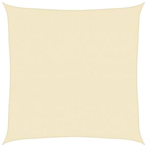 vidaXL Sonnensegel 160 g/m&sup2; Creme 4x4 m HDPE
