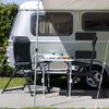 Campart Travel Campingstuhl 2 Stk. Napoli Anthrazit 68x43,5x120 cm