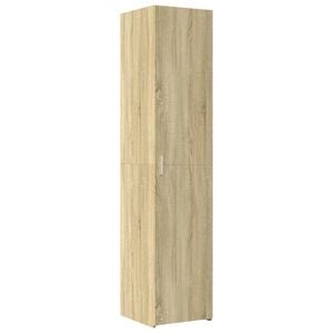 vidaXL Highboard Sonoma-Eiche 40x42,5x185 cm Holzwerkstoff