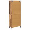 vidaXL Highboard 2 pcs Altholz Holzwerkstoff