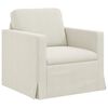 vidaXL Sofa 2 pcs Creme