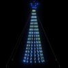vidaXL LED Weihnachtsbaum 275 LEDs Blau 180 cm