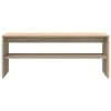 vidaXL TV-Schrank Sonoma-Eiche 100x40x40 cm Holzwerkstoff