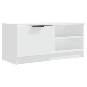 vidaXL TV-Schrank Wei&szlig; 80x35x36,5 cm Holzwerkstoff