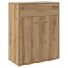 vidaXL Sideboard Artisan-Eiche 60x30x75 cm Holzwerkstoff