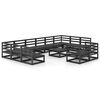 vidaXL 13-tlg. Garten-Lounge-Set Massivholz Kiefer