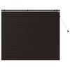 vidaXL Venezianische Jalousie Dunkelbraun 160 x 130 cm 35 mm
