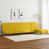 vidaXL 2-tlg. Sofagarnitur Gelb Samt