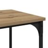 vidaXL Couchtisch Artisan-Eiche 40 x 40 x 55 cm Holzwerkstoff