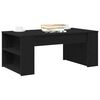 vidaXL Couchtisch Schwarz Eichen-Optik 102 x 55 x 42 cm Holzwerkstoff
