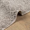 vidaXL Shaggy-Teppich PAMPLONA Hochflor Modern Beige 160x160 cm