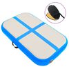 vidaXL Aufblasbare Gymnastikmatte mit Pumpe 60x100x20 cm PVC Blau