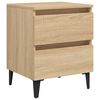 vidaXL Nachttisch Sonoma-Eiche 40x35x50 cm Holzwerkstoff