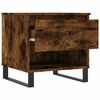 vidaXL Couchtische 2 Stk. R&auml;uchereiche 50x46x50 cm Holzwerkstoff