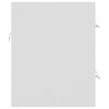 vidaXL Waschbeckenunterschrank Wei&szlig; 60x38,5x48 cm Holzwerkstoff