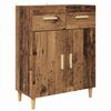 vidaXL Highboard Altholz 69,5 x 34 x 180 cm Holzwerkstoff