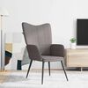 vidaXL Relaxsessel Taupe Stoff