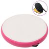 vidaXL Aufblasbare Gymnastikmatte mit Pumpe 100x100x15 cm PVC Rosa