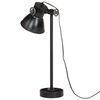 vidaXL Schreibtischlampe 25 W Schwarz 15x15x55 cm E27