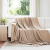 vidaXL Wohndecken 24 pcs Kamel 240 x 220 cm Fleece