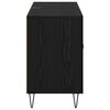 vidaXL Sideboard Schwarz Eichen-Optik 100 x 36 x 60 cm Holzwerkstoff