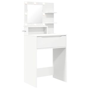 vidaXL Schlafzimmer-Frisiertische Wei&szlig; 80 x 39,6 x 135 cm