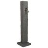 vidaXL Garten-Tanker Anthrazit 26 x 26 x 98 cm PE