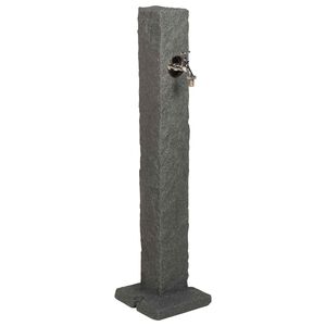vidaXL Garten-Tanker Anthrazit 26 x 26 x 98 cm PE
