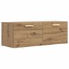 vidaXL Wandschrank 100 x 36,5 x 35 cm Holzwerkstoff Artisan-Eiche