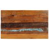 vidaXL Tischplatte Rechteckig 60x100 cm 25-27 mm Altholz Massiv