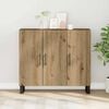 vidaXL Sideboard Artisan-Eiche 90 x 34 x 80 cm Holzwerkstoff