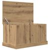 vidaXL Aufbewahrungstruhe Artisan-Eiche 70x40x38 cm Holzwerkstoff