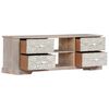 vidaXL TV-Schrank 120x30x40 cm Massivholz Akazie