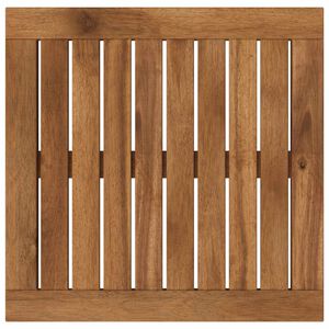 vidaXL Tischplatte 40,5 x 40 x 2 cm Rechtwinklig Massives Akazienholz
