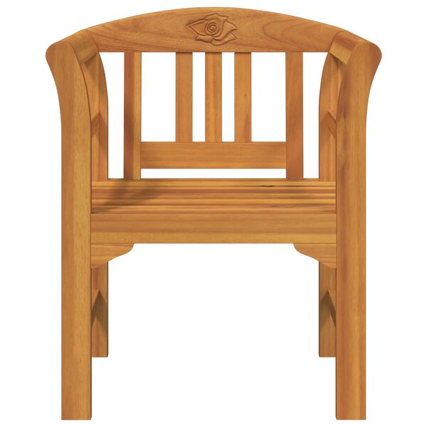 vidaXL Bank Nat&uuml;rlicher &Ouml;lfinish 68,5 x 46 x 82,5 cm Massivholz Akazie