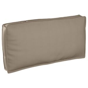 vidaXL Kissen Taupe 120 x 60 x 12 cm Oxford-Stoff