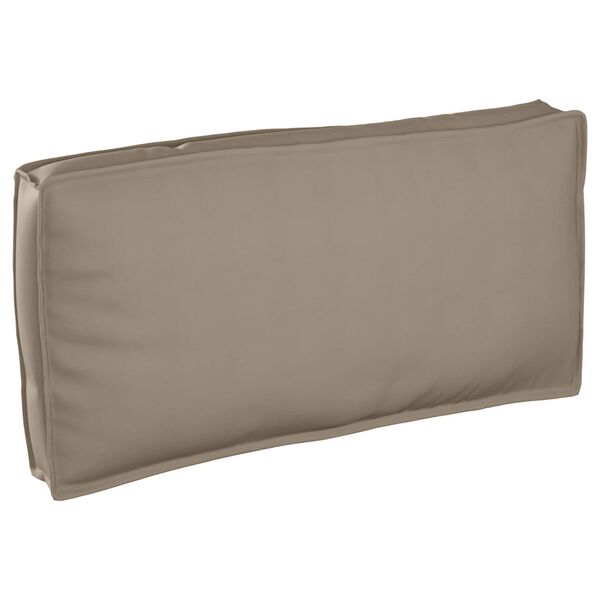 vidaXL Kissen Taupe 150 x 40 x 8 cm Oxford-Stoff