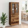 vidaXL Highboard Altholz 69,5 x 34 x 90 cm Holzwerkstoff