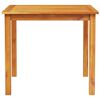 vidaXL Garten Essgruppe 3 pcs Braun Akazie Massivholz
