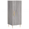 vidaXL Sideboard Grau Sonoma 34,5x34x90 cm Holzwerkstoff